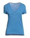 Zadig & Voltaire Woman T-shirt Azure Size S Cotton In Blue