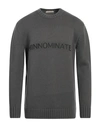 Hinnominate Man Sweater Grey Size L Wool, Acrylic