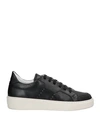 Attimonelli's Man Sneakers Black Size 7 Calfskin