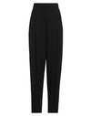 Emporio Armani Woman Pants Black Size 10 Viscose, Acetate