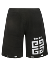 GIVENCHY EMBROIDERED KNIT SHORTS