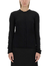 Uma Wang Vertical-seamed Cashmere Jumper In Nero