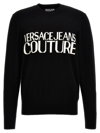 VERSACE JEANS COUTURE LOGO INTARSIA SWEATER