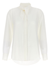 Chloé Blouse With Scarf Collar In White