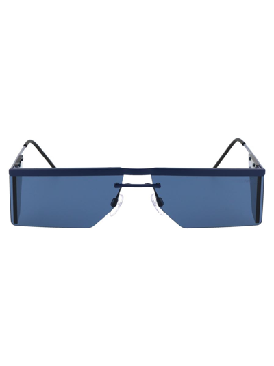 Ea7 Emporio Armani Sunglasses In 301880 Matte Blue