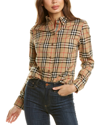 Burberry Button-down Collar Vintage Check Shirt In Multicolor