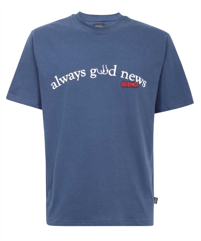 Pas De Mer Always Good News T-shirt In Blue