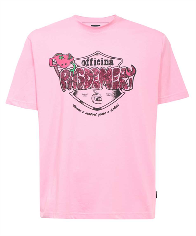 Pas De Mer Officina T-shirt In Pink