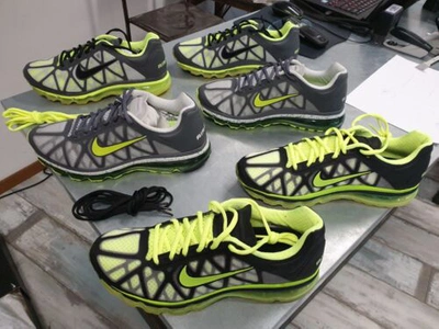 Pre-owned Nike Air Max 2011 Volt Collection Us Deadstocks Bnib Eur 43,5-44 Us 9,5-10 Rare