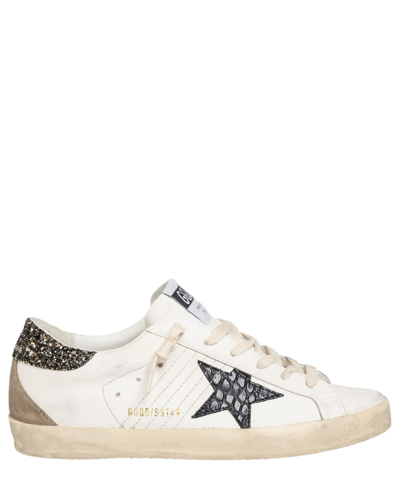 Pre-owned Golden Goose Sneaker Damen Super-star Gwf00102.f004775.11551 White - Black Gol