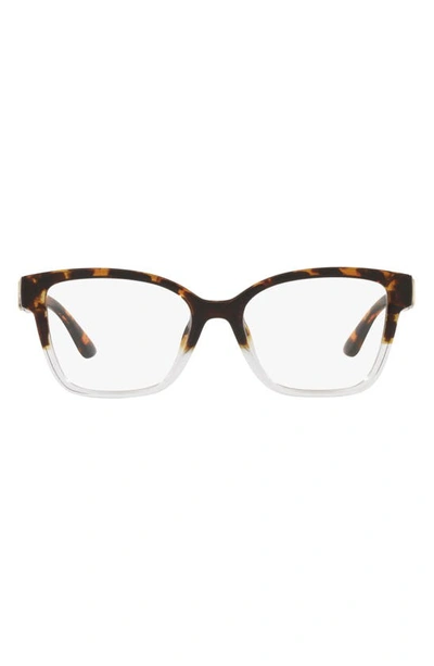 Michael Kors Karlie I 51mm Square Optical Glasses In Clear