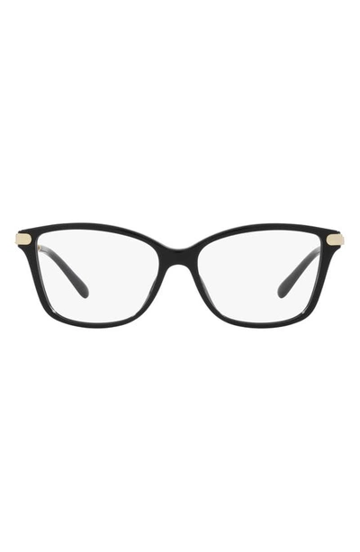 Michael Kors Georgetown 52mm Round Optical Glasses In Black