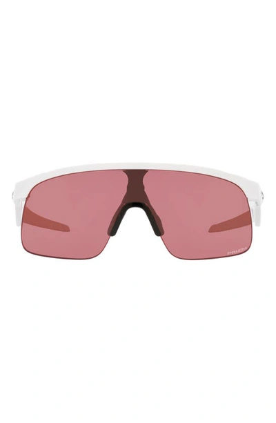 Oakley Kids' Resistor 29mm Prizm™ Rectangular Sunglasses In White