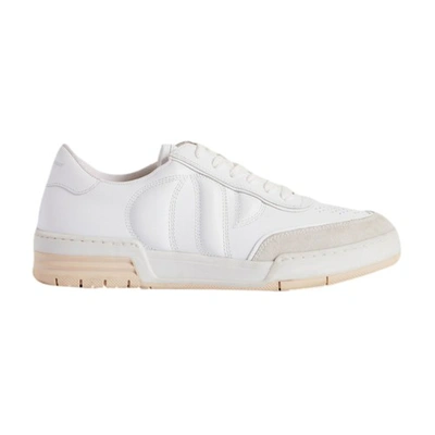 Claudie Pierlot Womens Naturels Arcade Leather Low-top Trainers