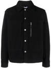 SOULLAND BLACK RYDER FLEECE SHIRT JACKET