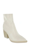 Mia Women's Rachell Pointed-toe Heeled Western Booties In Bone