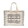 CLAUDIE PIERLOT RECYCLED COTTON TOTE BAG