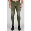 Dsquared2 Paint Splatter Skinny Jeans In Green