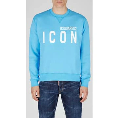 Dsquared2 Sweatshirt Icon Collection – Xl, Blue