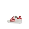 Dsquared2 Boxer Leather Low Sneakers In White