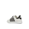 Dsquared2 Low Sole White Denim Sneaker In White