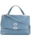 ZANELLATO ZANELLATO MEDIUM ORIGINAL TOTE BAG - BLUE,61345112187265