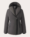 Mackage Women's Adali Longline Down Coat In Army