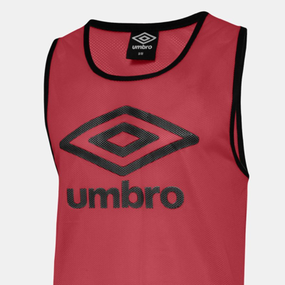 Umbro Unisex Adult Training Bib In Red