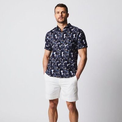 Reid Short Sleeve Tuscumbia Shirt Bd In Blue