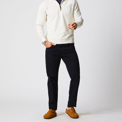 Reid Quilted Half Zip Sweatshirt In Tinted White