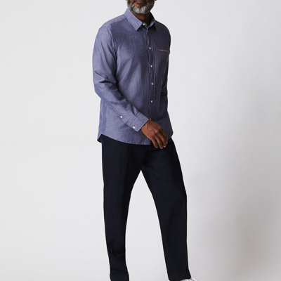 Reid Msl 1-pocket Shirt In Blue