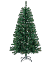 First Traditions 6ft Acacia Tree With 300 Multicolor Lights In Green