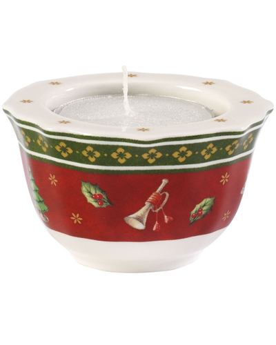Villeroy & Boch Christmas Toy's Delight Tealight Holder In Multi