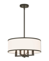 Livex Lighting Livex Park Ridge 4-light Bronze Pendant Chandelier
