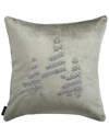 Safavieh Winter Tree Pillow In Silver