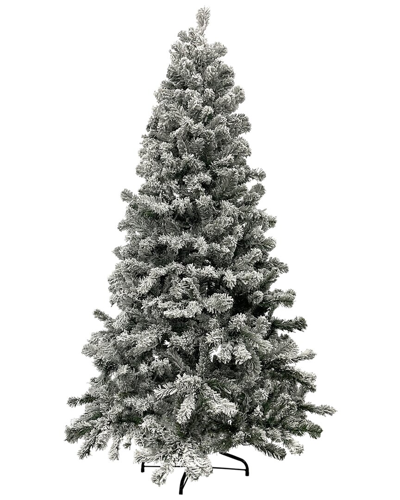 Northlight 6.5ft Heavily Flocked Madison Pine Artificial Christmas Tree