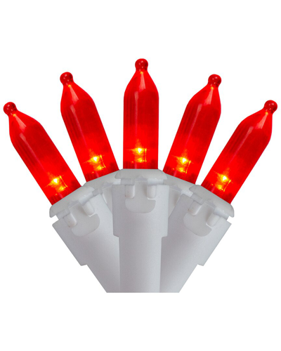NORTHLIGHT NORTHLIGHT 100-COUNT RED LED MINI CHRISTMAS LIGHTS