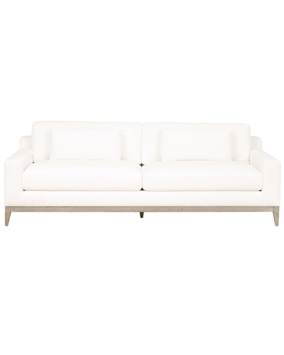 Essentials For Living Vienna 96in Track Arm Sofa In White