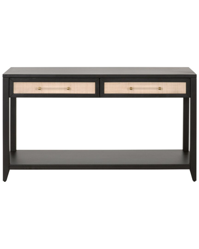 Essentials For Living Holland 2-drawer Console Table In Black