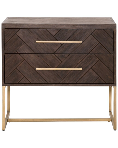 Essentials For Living Mosaic 2-drawer Nightstand In Brown
