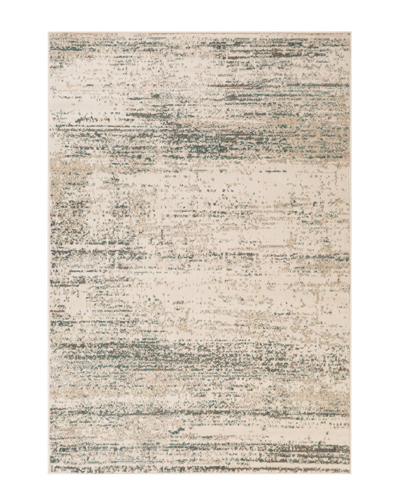 Ar Rugs Alpine Grace Striped Runner Rug In Ivory