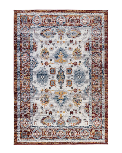 Ar Rugs Alexandria Xyryl Floral Runner Rug In Brown