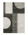 Stylehaven Serene Contemporary Geometric Area Rug In Charcoal