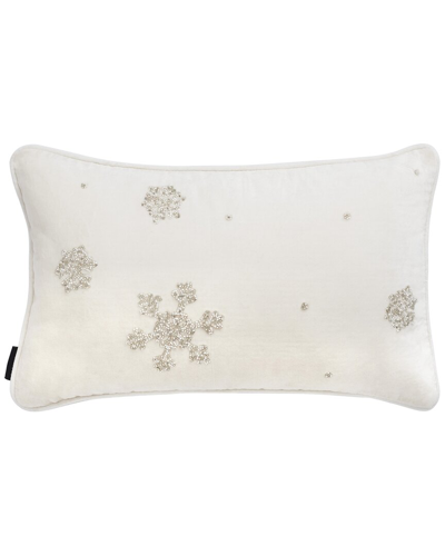 Safavieh Falling Snow Pillow In White