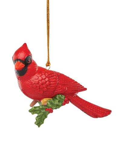 Lenox Cardinal Ornament In Red