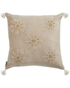 SAFAVIEH SAFAVIEH SIMONE SNOWFLAKE PILLOW