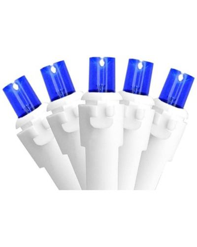 Northlight 100ct Blue Led Wide Angle Icicle Christmas Lights