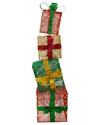 Northlight 53in Led Lighted Stacked Christmas Gifts Outdoor Džcor
