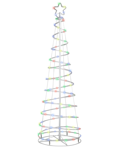 Northlight 6ft Led Color Changing Outdoor Spiral Christmas Tree