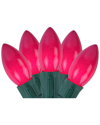 Northlight 25-count Opaque Fuchsia Pink C9 Christmas Light Set